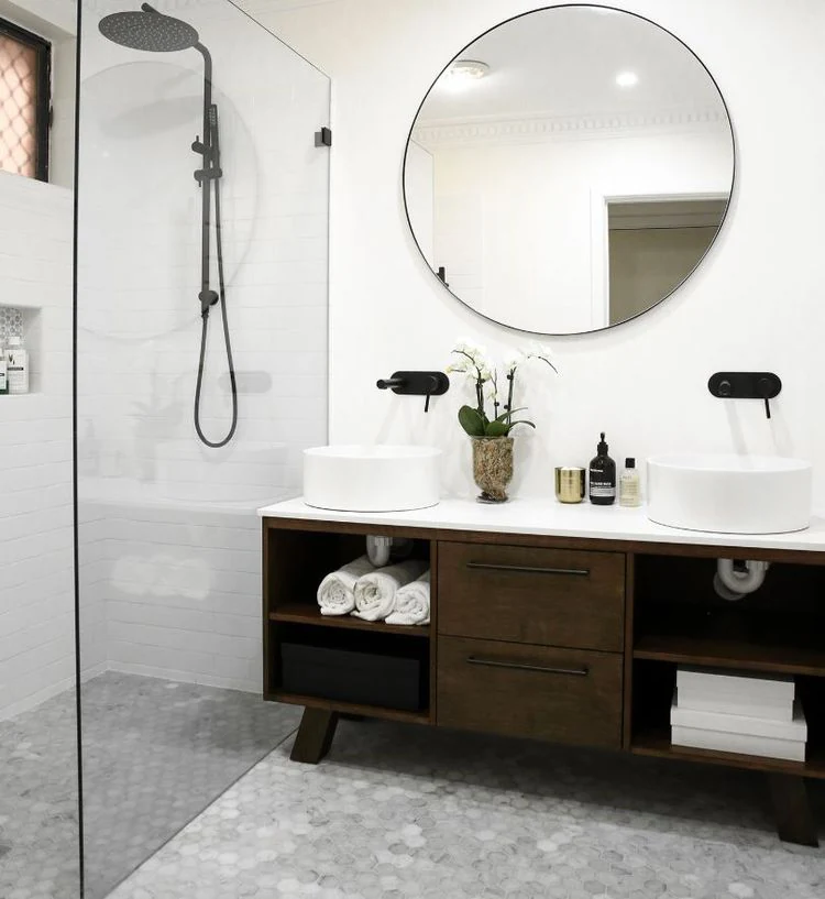 Bathroom after renovation